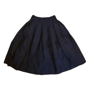 Forever21 black formal midi skirt